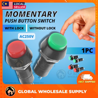 ปุ่มกดสวิตช์เปิด / ปิดชั่วขณะ 10 มม. Suis Home Switch Suis Tekan Tutup Machinery Switches