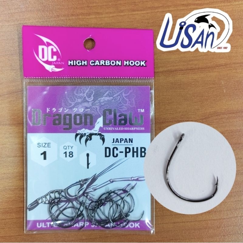 Dc DRAGON CLAW MATA UDANG GALAH HOOK/ MATA KAIL UDANG PRAWN HOOK