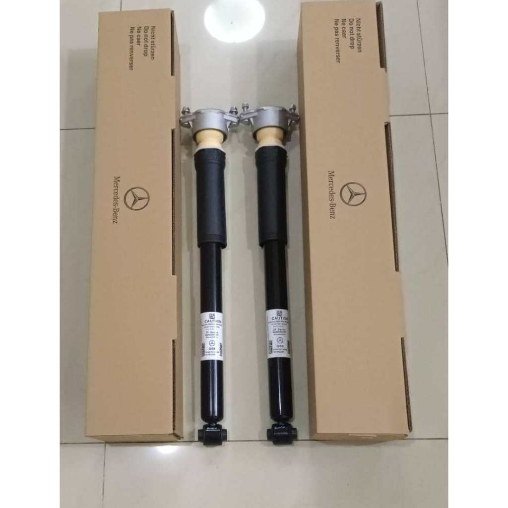 2123204630 MERCEDES / OEM BILSTEIN REAR ABSORBER SET (1 ชิ้น) พร้อม MOUNTING + BUSH + ฝาครอบ MERCEDE
