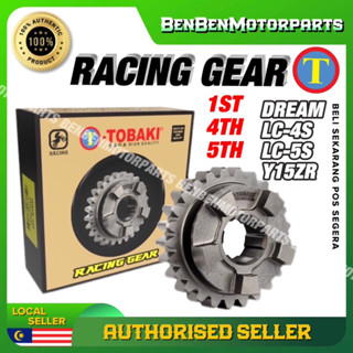 Tobaki เกียร์แข่งรถ EX5 LC135 4S 5S Y15ZR WAVE125 Y125Z RXZ EX5 DREAM 1ST 2ND 3RD 4TH