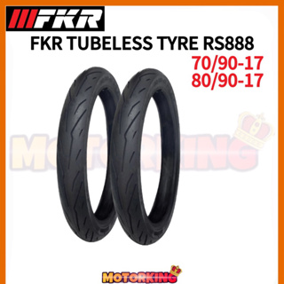 Fkr ยางในรถยนต์ RS888 BUNGA ROSSO SPORT 70/90-17 80/90-17 FKR HIGH GRIP SIRIM ได้รับการอนุมัติ