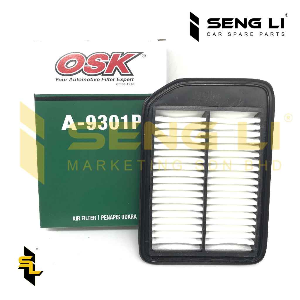 PERODUA BEZZA 1.0CC/AXIA (2017) AIR FILTER-4-453 A-N9301P 17801-BZ140 FA-9863