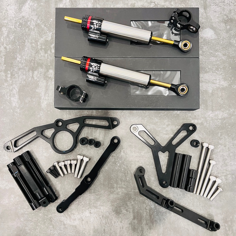 สําหรับYamaha Mt09 V3 Tracer 900 GT MatrisพวงมาลัยDamperยึดชุดStabilizer MT09v3 TRACER900 GT