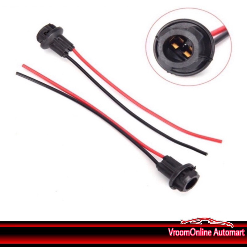 T10 W5W หลอดไฟ T10 Socket Holder (1 ชิ้น)