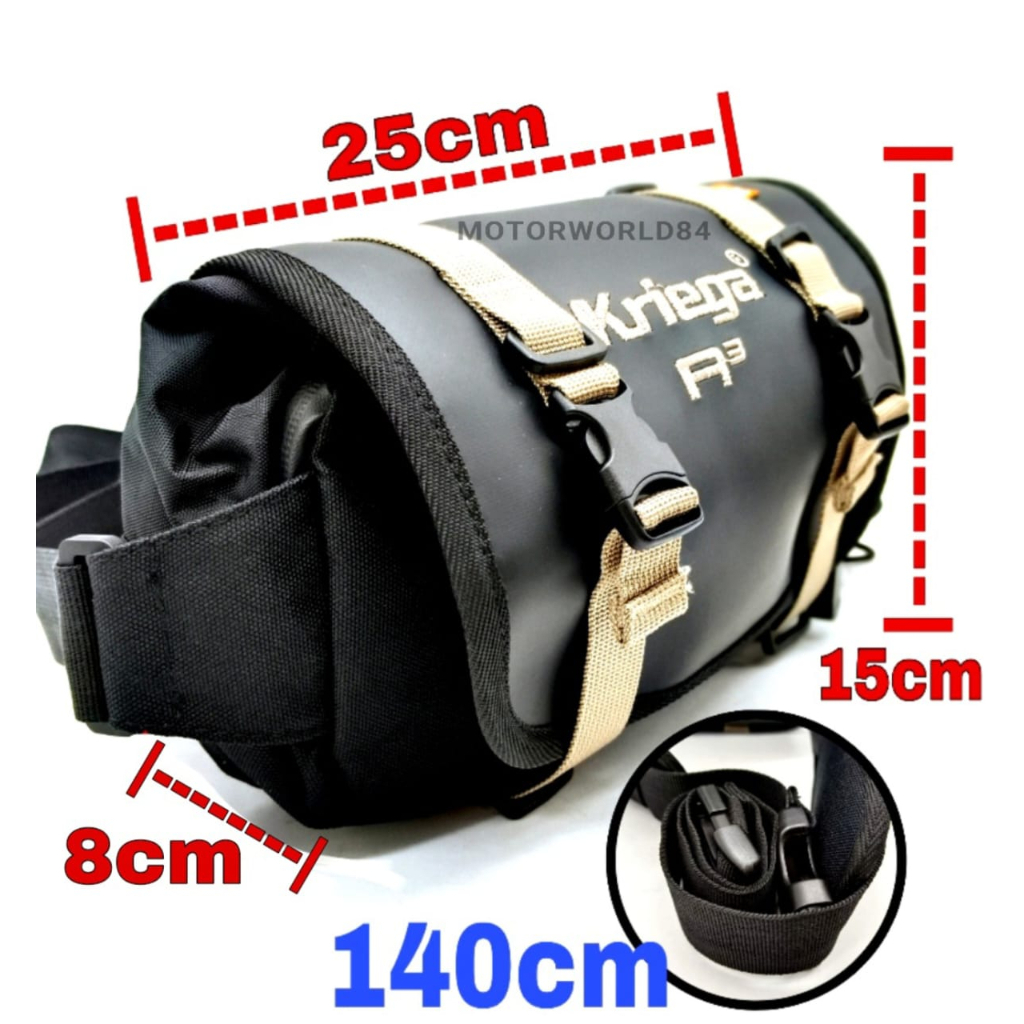 Kriega R3 WAIST POUCH BAG กันน้ํา 100%..!!!