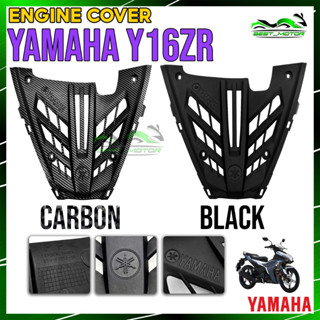 ฝาครอบเครื่องยนต์ พลาสติก PVC คุณภาพดี สีดํา สําหรับ YAMAHA Y16ZR Y16