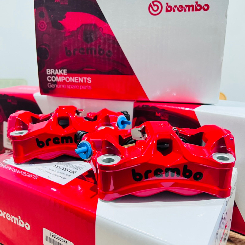 Brembo Stylema 100mm Limited Red Brembo 4 ลูกสูบ เบรค Calipe