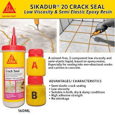 Sika Sikadur 20 Sikadur-20 Crack Seal - 160ml / อีพ็อกซี่เรซิ่น