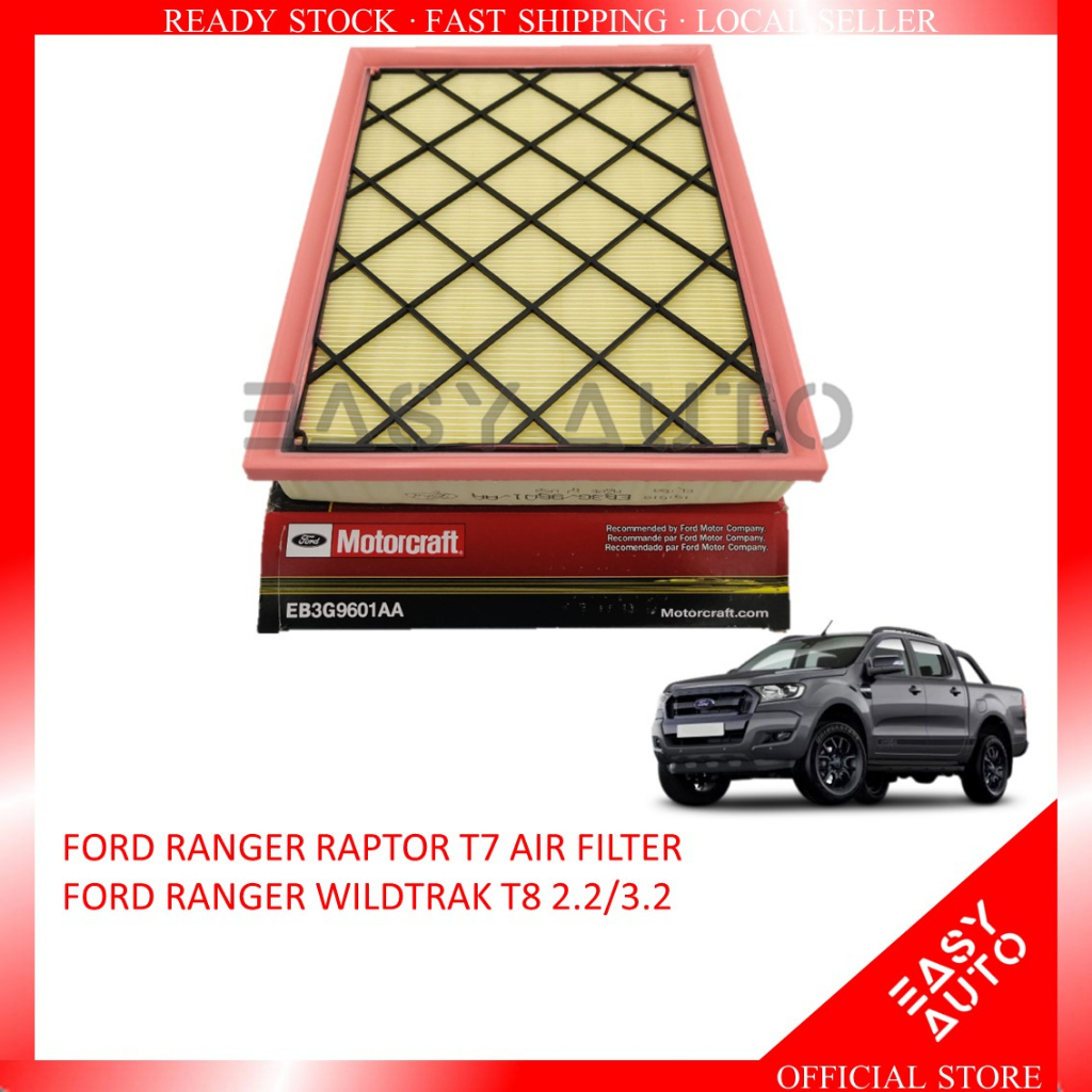 [AIR FILTER] FORD RANGER RAPTOR T7 2.0 -EB3G 9601 AA RAPTOR T8 /MAZDA BTW