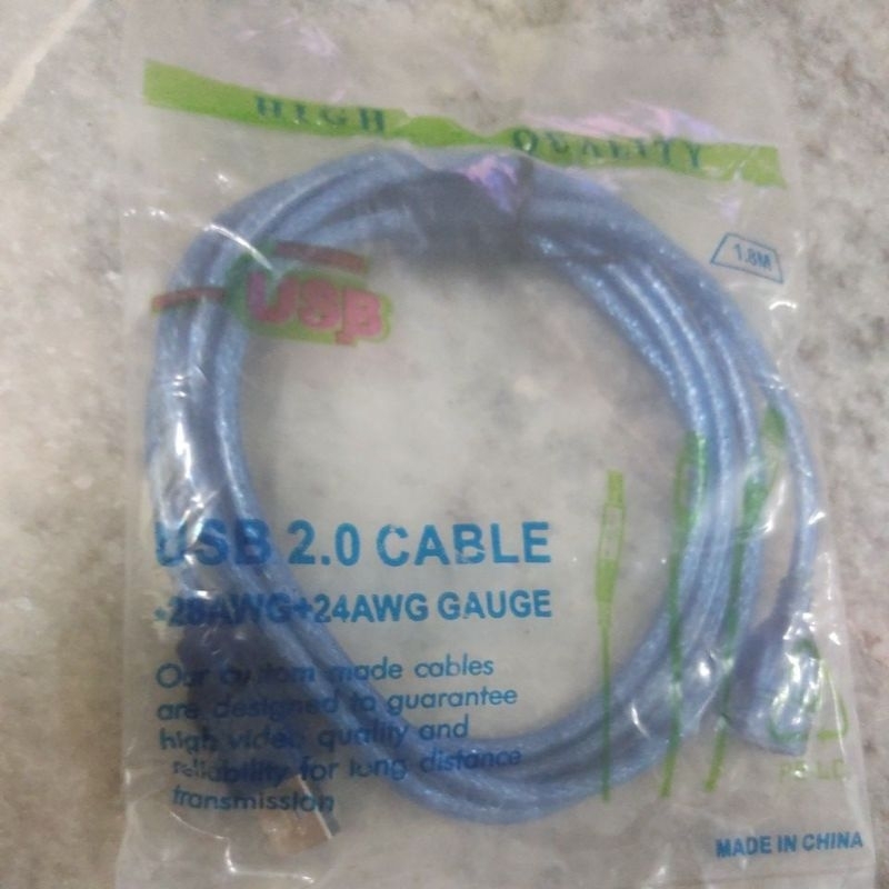 สาย USB 2.0 เกจ 28AWG+24AWG