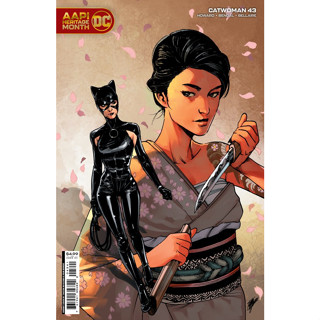 หนังสือการ์ตูน Catwoman 43 Takeshi Miyazawa AAPI Card Variant DC