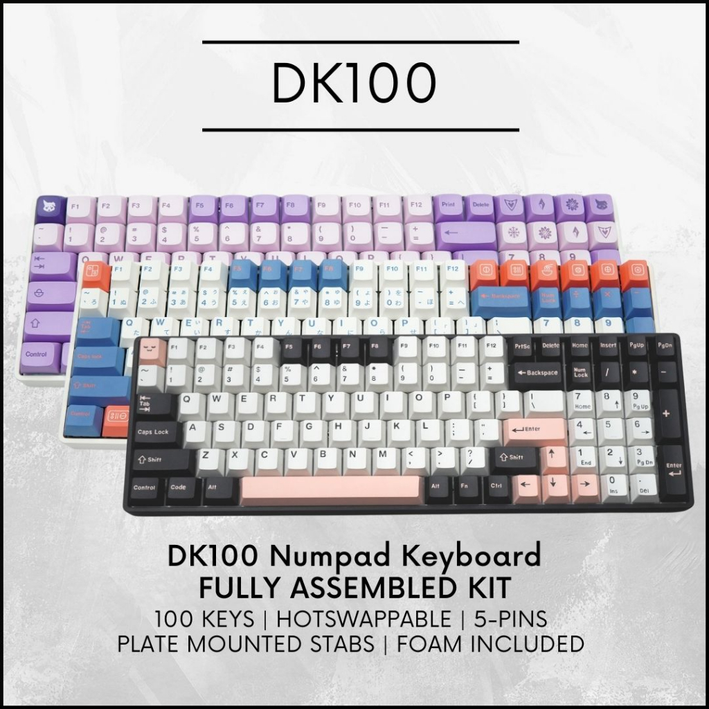 DK100 คีย์บอร์ดไร้สายแบบกลไก 96% คีย์บอร์ดเชิงกล RK100 ขนาดกะทัดรัด