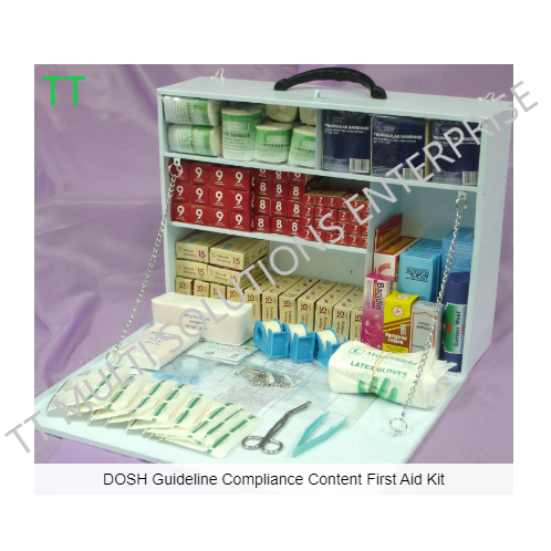 DOSH Guideline Compliance First Aid Kit - Box C