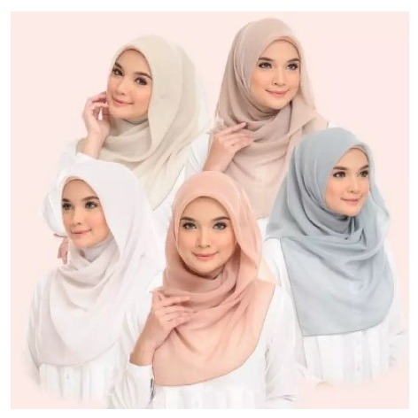 Tudung Bawal Cotton Field 45 Tudung Bawal