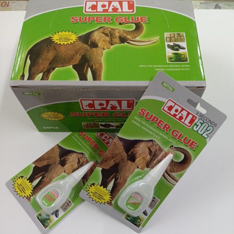 EPAL 502 3 SECONDS SUPER GLUE 1BOX X 24S/3 ผลิตภัณฑ์เคลือบกาว