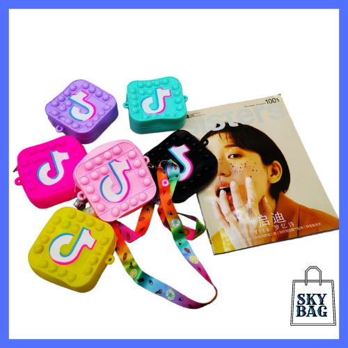 ManiSKYBAG Seluar Pop itTolak Bubble Bag Cross Bag Boy Bag Girls Bag Edge Backpack Raya Boy Bag