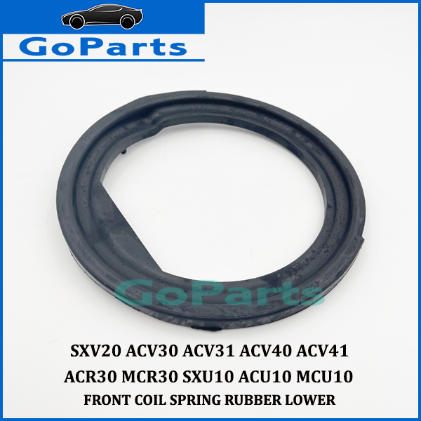HARRIER ACU30 FRT COIL SPRING RUBBER LOWER