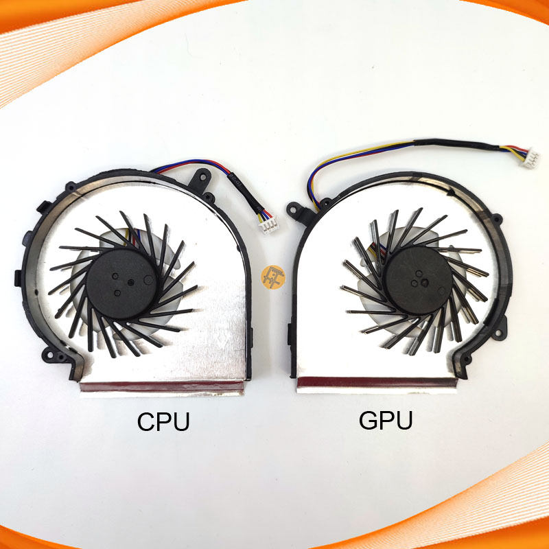 สําหรับ MSI PE60 PE70 แล็ปท็อป CPU และพัดลม GPU