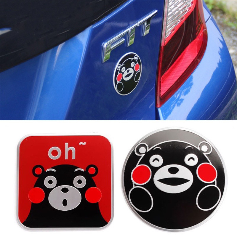 โลโก้ HONDA JAZZ JDM KUMAMON EMBLEM / HONDA BEAR