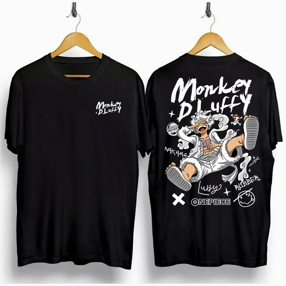 TShirt luffy One Piece t เสื้อ baju TShirt One Piece bwfc luffy One Piece อะนิเมะเสื้อ tee