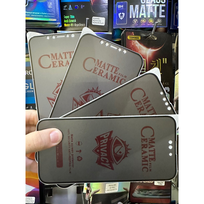 IPHONE 15 PRO MAX IP 15 PRO IP 15 PLUS IP 15 IP 14 PRO MAX 14 PRO 14 PLUS 14 เซรามิค Matte ความเป็นส