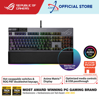 คีย์บอร์ดเกมมิ่ง ASUS ROG STRIX FLARE II ANIMATE (XA07) / ROG STRIX FLARE II (XA08) NX