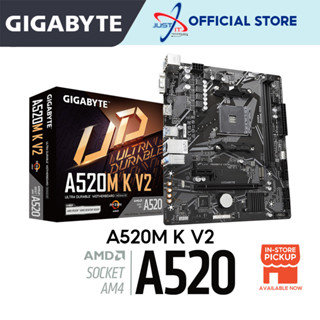 Gigabyte A520M K V2 AM4 เมนบอร์ดคอมโบ RYZEN 3 3200G RYZEN 5 3600 5600G 5500 5600 5600X RYZEN 7 5700G