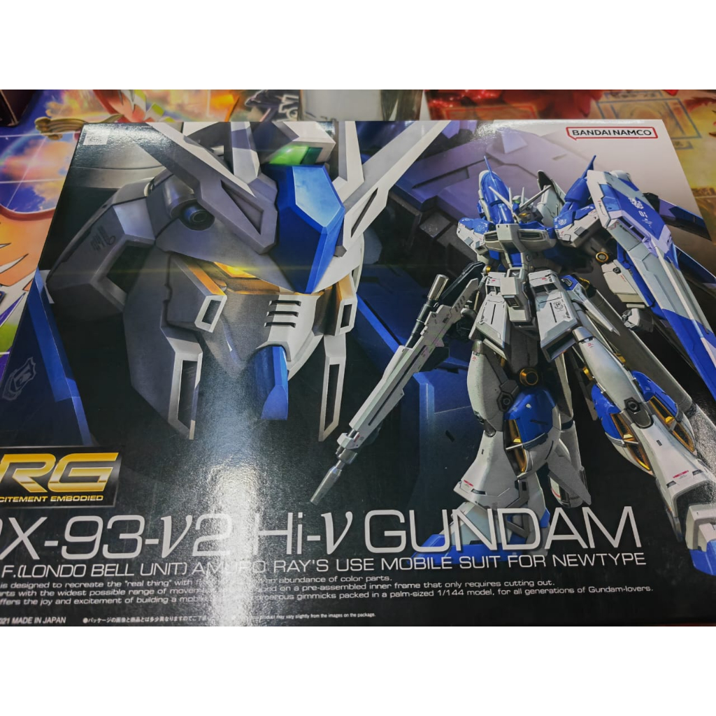 BANDAI REAL GRADE (RG) RX-93-V2 Hi-V Gundam