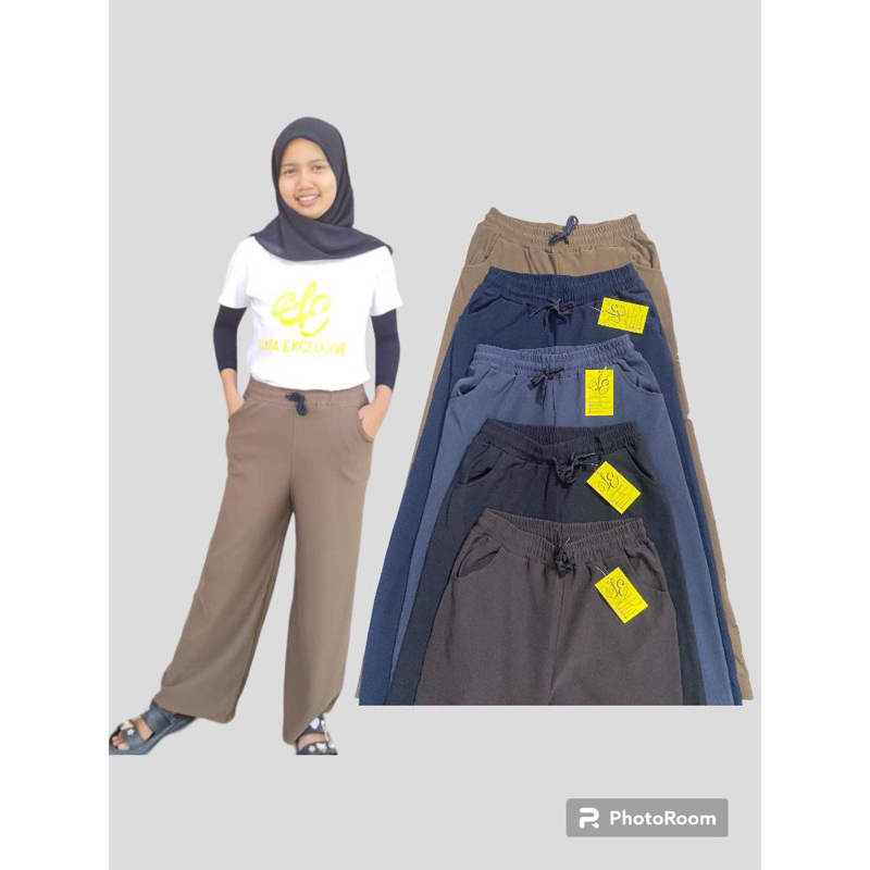 SLACK BERPOCKET SLACK PALAZO