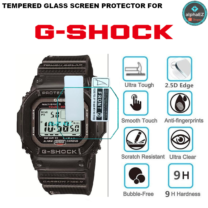 Casio G-Shock GW-S5600U-1JF 9H นาฬิกาป้องกันหน้าจอกระจกนิรภัย Scratch Resist GWS5600 DW5610 GM5600 G