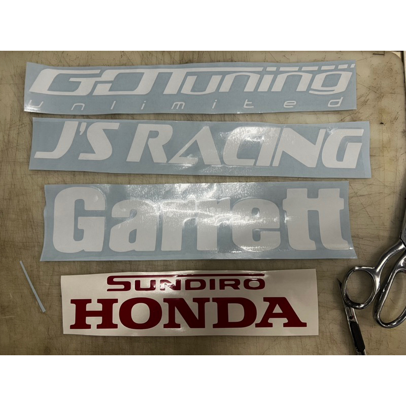 gotuning/jsracing/garret/sundirohonda/jepun font stiker