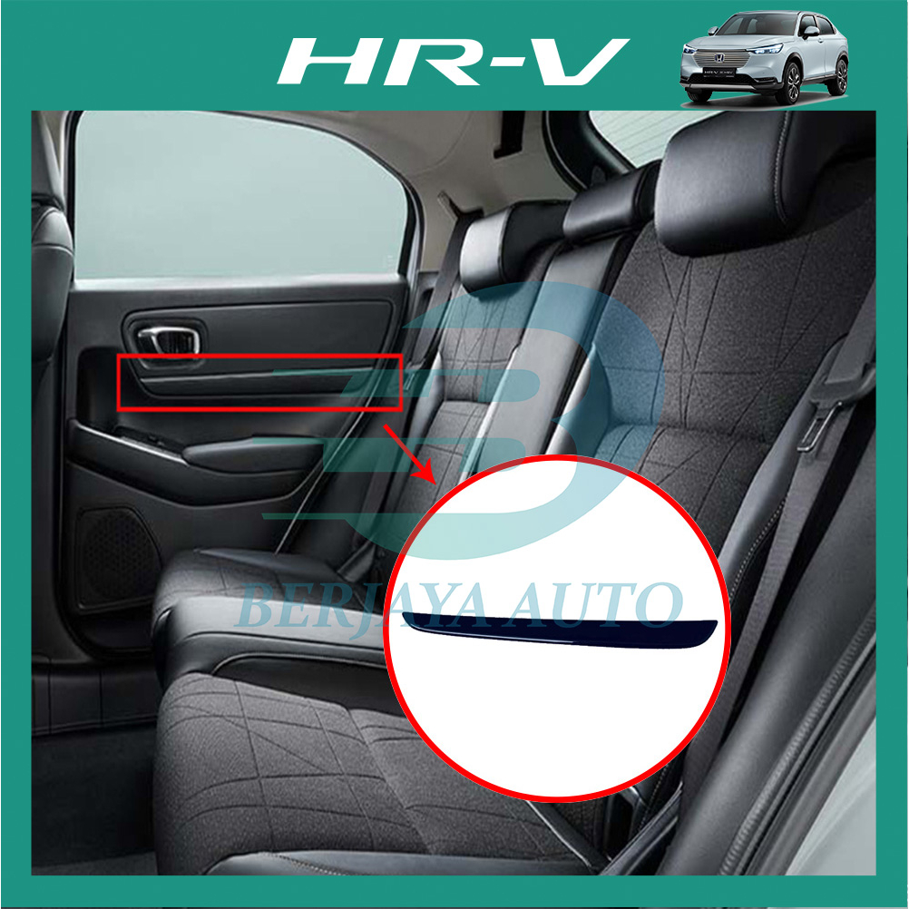 Honda HRV (2022 - 2025) แผงประตูด้านใน Trim Strip Handrail แผงสําหรับ HRV Berjaya อุปกรณ์ตกแต่งรถยนต