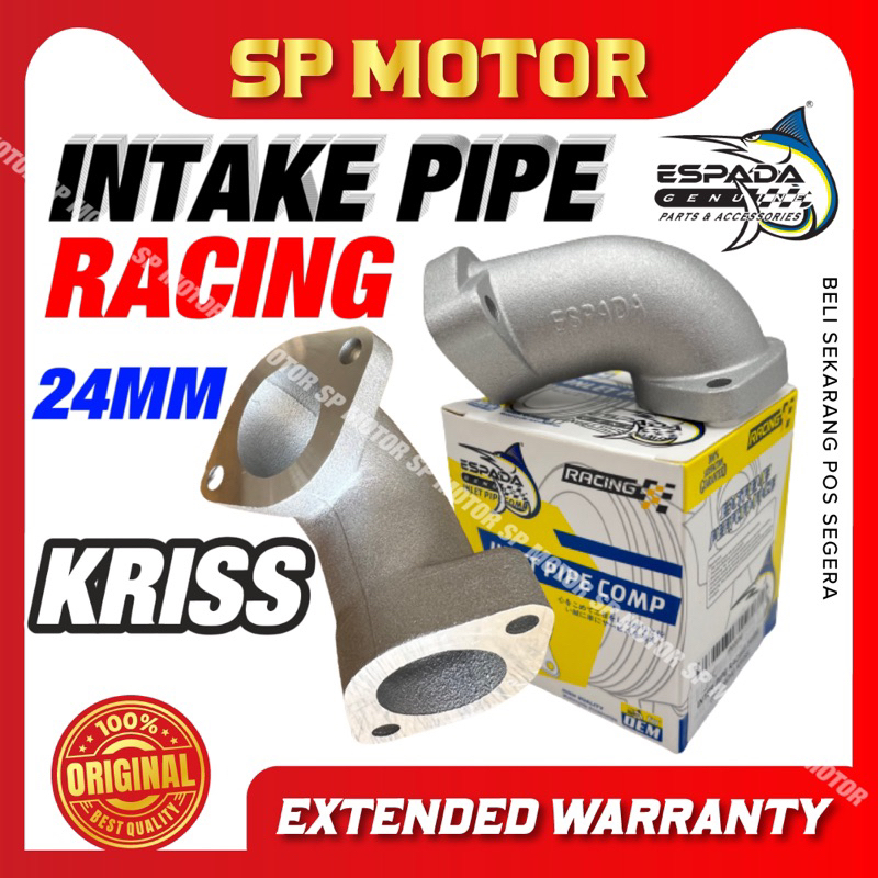 Kris110 ท่อไอดี Racing 24mm espada / Kriss 120 Kris FL espada Racing ท่อไอดี