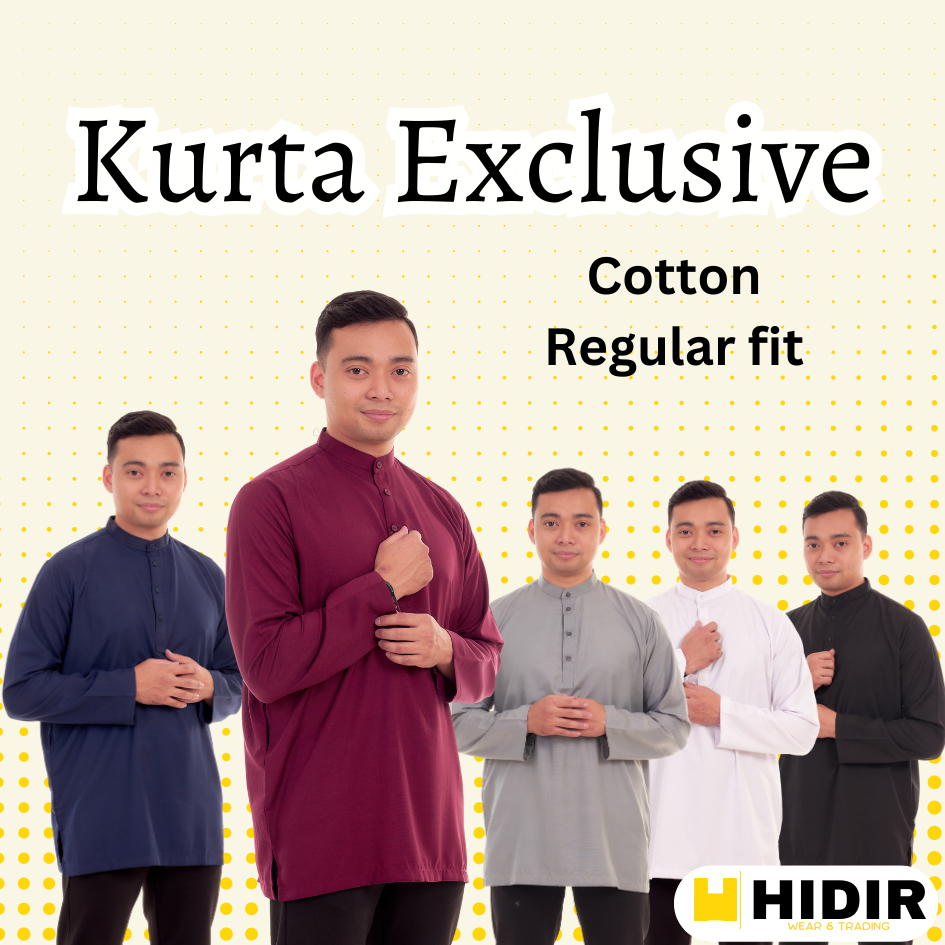 Kurta lelaki Full Sleeve Stand Collar New Kurta สําหรับ MUSLIM MEN