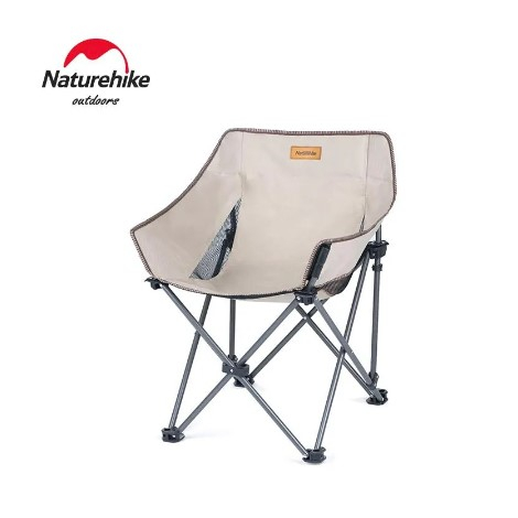Naturehike เก้าอี้แคมป์ปิ้ง แบบเปิดเร็ว แบบพกพา พับได้ สําหรับตกปลากลางแจ้ง NH20JJ022