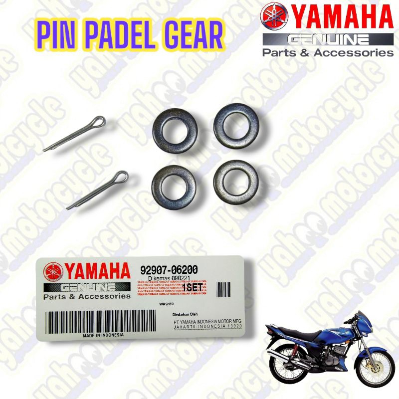 WASHER & PIN PADEL GEAR YAMAHA RXZ 125ZR