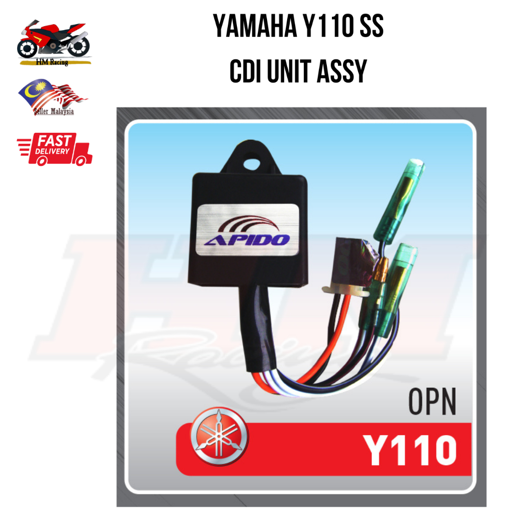 YAMAHA Y110 SS / Y100 - APIDO CDI UNIT HEAVY DUTY