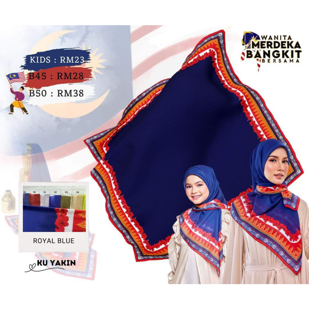 Tudung BAWAL KABOO Womens INDEPENDENTLY BLOWING - KU YAIKU