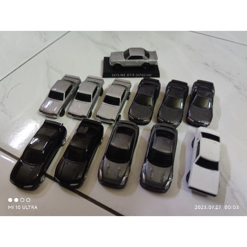 1/72 UCC NISSAN SKYLINE GTR R32 R33 R34 R35 R31 2000GTR kenmeri