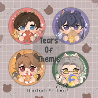 Tear of Thermis ป้ายปุ่มกด 58 มม. สีวาว