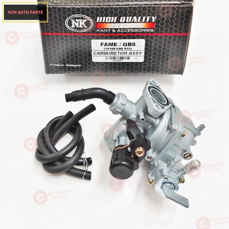 CARBURETOR ASSY - HONDA - FAME/ GB6/ F90/ C70/ C70Z (NK)