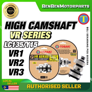 Tobaki VR SERIES เพลาลูกเบี้ยวเหล็กหล่อ เพลาลูกเบี้ยว คุณภาพสูง LC135 Y15ZR Y15 Y15Z [VR1 VR2 VR3]