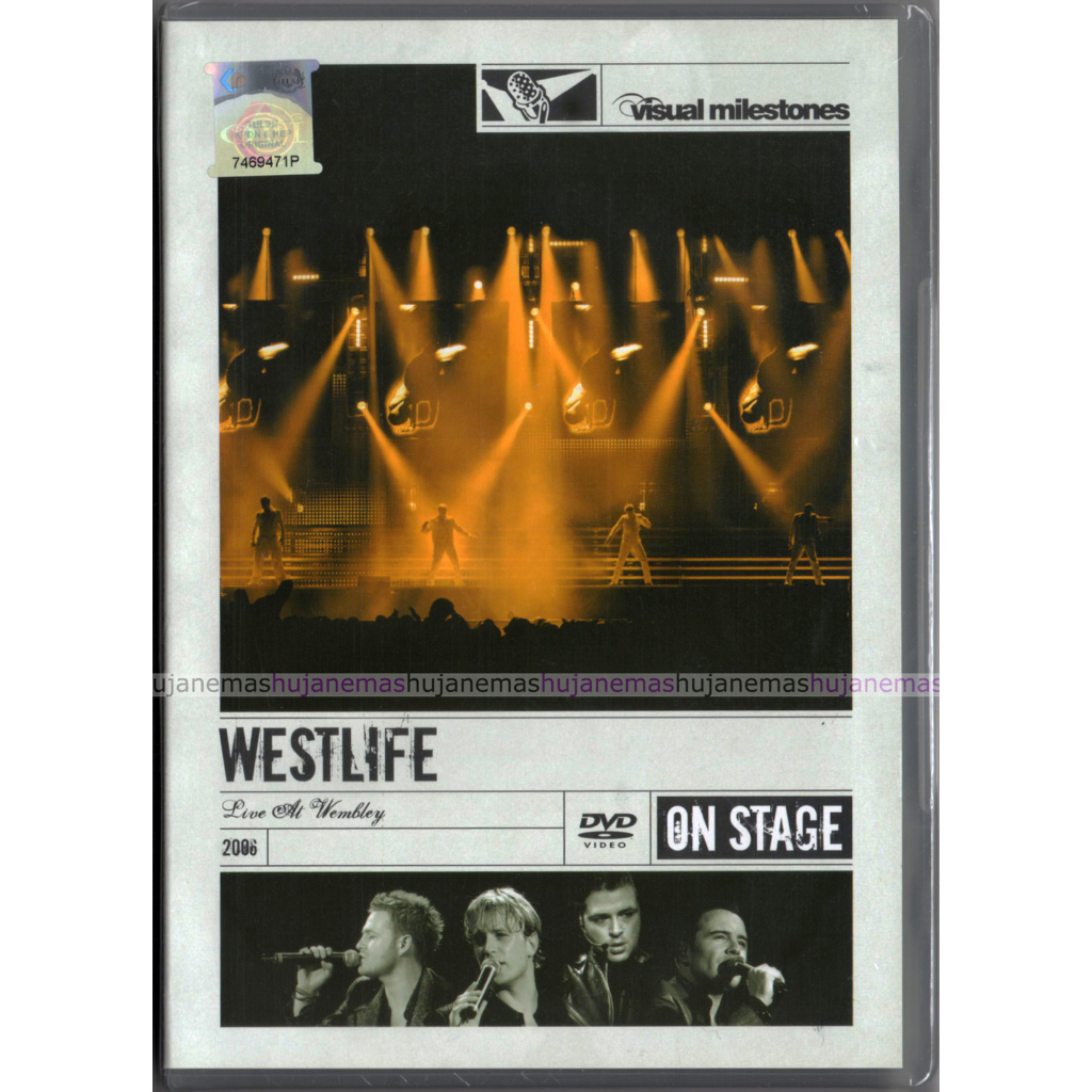 WESTLIFE - Live At Wembley 2006 SONY BMG MUSIC DVD-9 (TEEN-POP IDOL / ROCK)