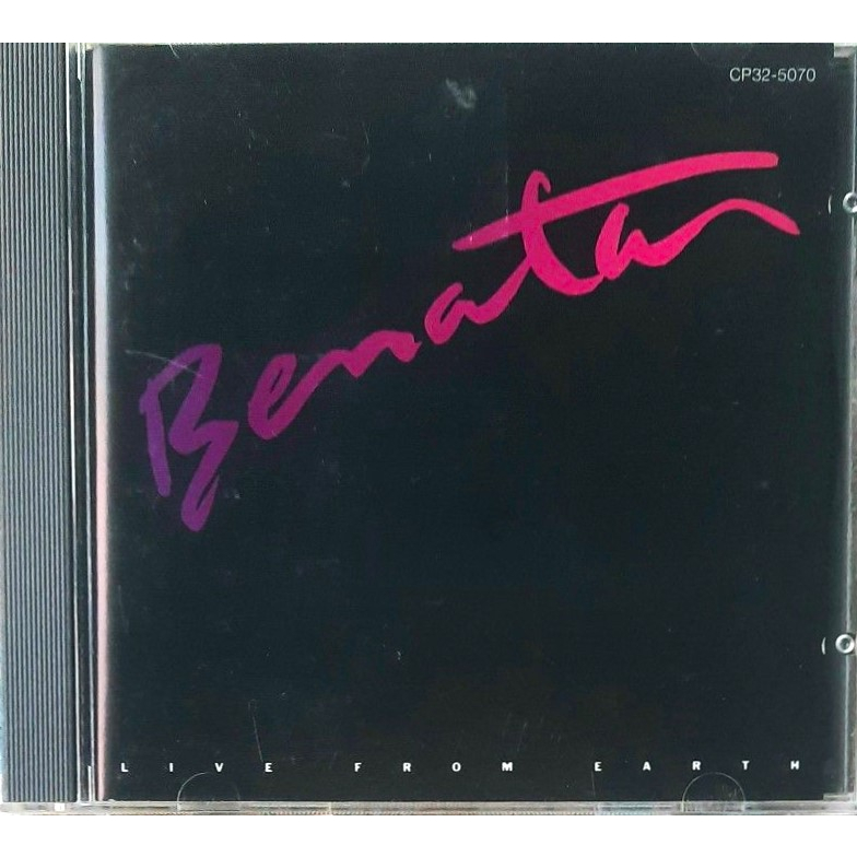 Pat Benatar – Live From Earth CP32-5070 (ซีดีมือสองญี่ปุ่น 1985 Black Triangle Disc Face CD)