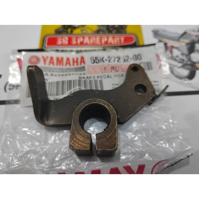 BRAKE PADEL BRACKET YAMAHA RXZ COLOUR HIJAU/ BRACKET STOPPER BRACKET