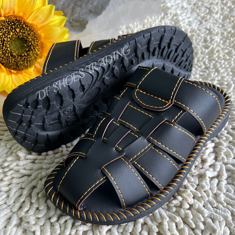 คุณภาพดีใหม่ Polo Casual Men Sandal รองเท้าแตะ Selipar Lelaki 男拖鞋