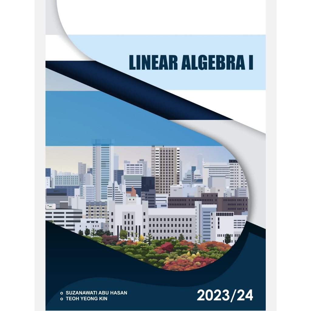 Linear Algebra 1, Suzanawati, 7th Edition
