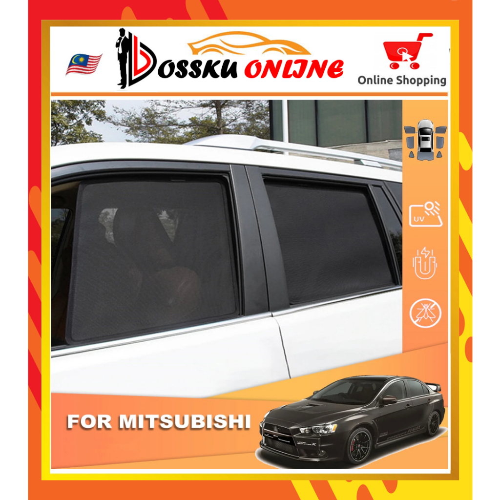 Mitsubishi Xpander 2022 TRITON 2008-2023 ม่านบังแดดแม่เหล็ก หน้าต่างรถยนต์ ม่านบังแดด Cermin kereta