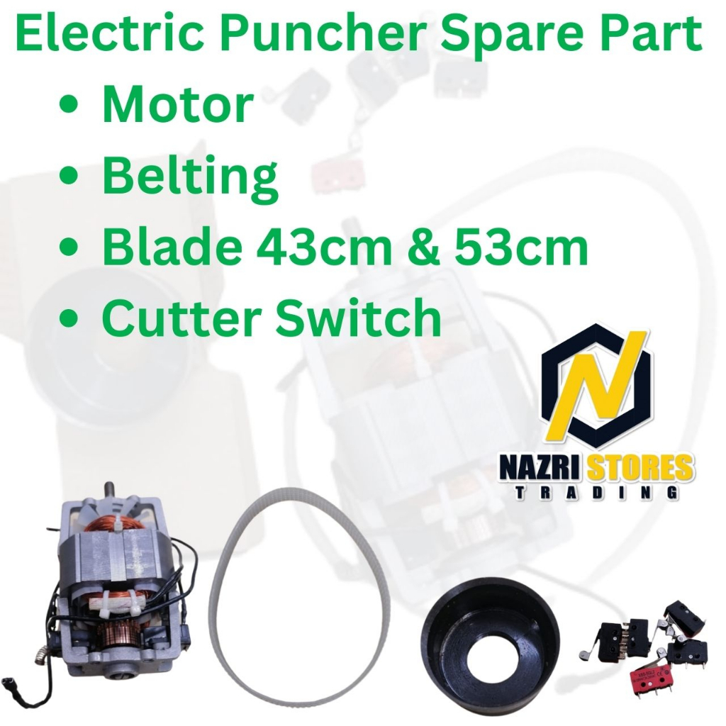 Alat Ganti Penebuk Langsir Eletrik – อะไหล่เครื่องเจาะไฟฟ้า