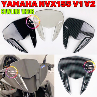 ฝาครอบไฟหน้ารถยนต์ LED อัลลอย สําหรับ YAMAHA NVX155 NVX V1 V2 V3